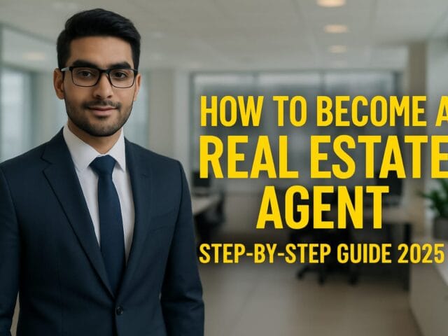 How to Become a Real Estate Agent – A Complete Step-by-Step Guide for Beginners to Pro