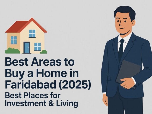 🏠 Top Areas to Buy a Home in Faridabad (2025) – Best Places for Investment & Living