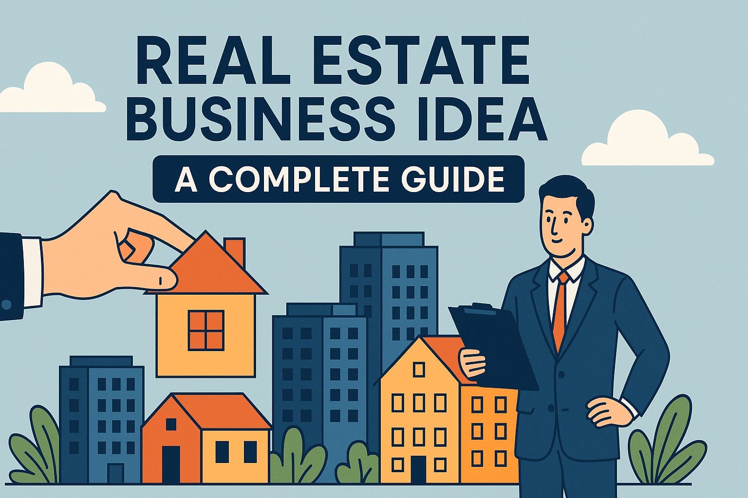 Real Estate Business Idea 2025 – Low investment profitable property business in India